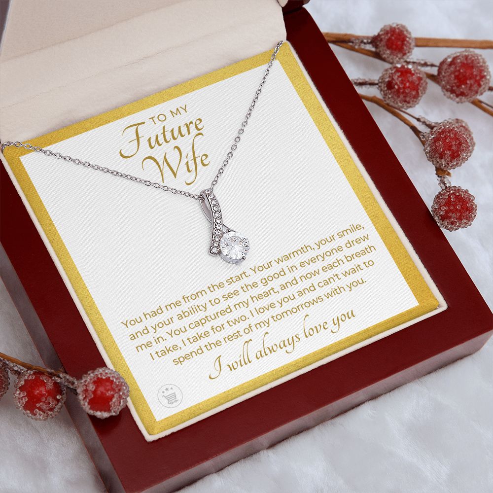 Future Wife, Mrs. Gift | Each Breath Necklace 0641T5