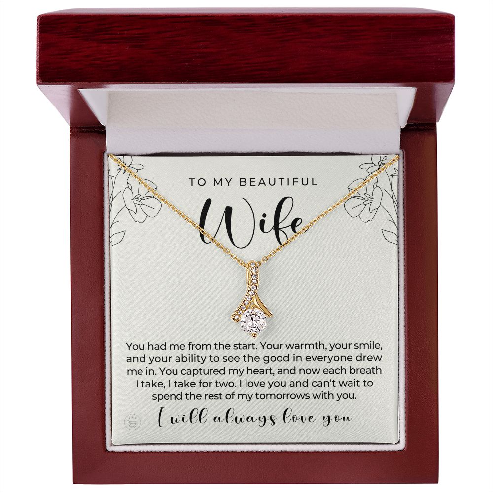 Gift For Wife | Every Step Necklace 0645T8