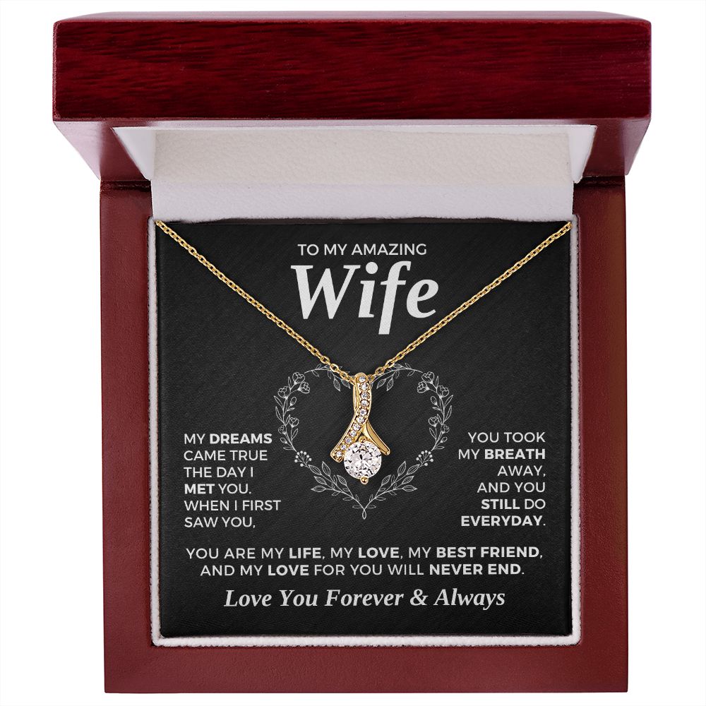Gift For Wife | Dreams Came True Necklace 0742T6A