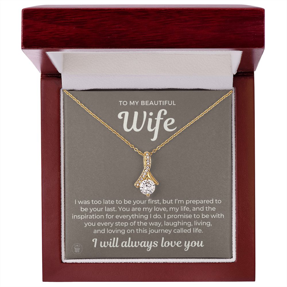 Gift For Wife | Every Step Necklace 0645T2