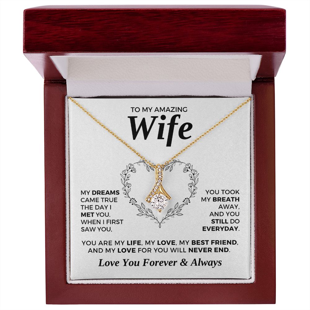 Gift For Wife | Dreams Came True Necklace 0742T5A
