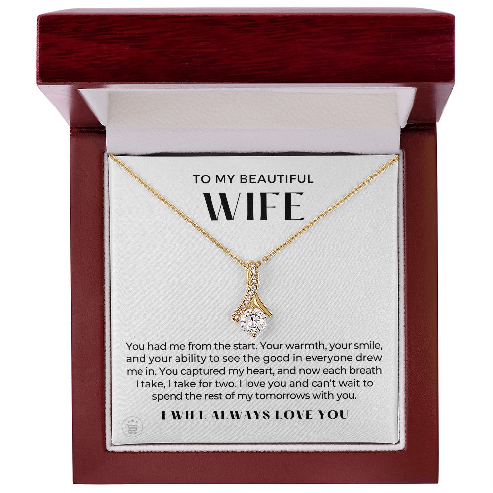 Gift For Wife | Every Step Necklace 0645T4