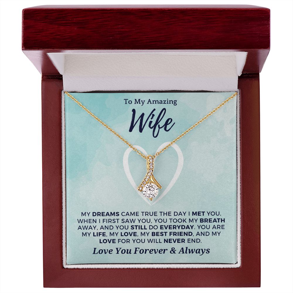Gift For Wife | Dreams Came True Necklace 0742T9A