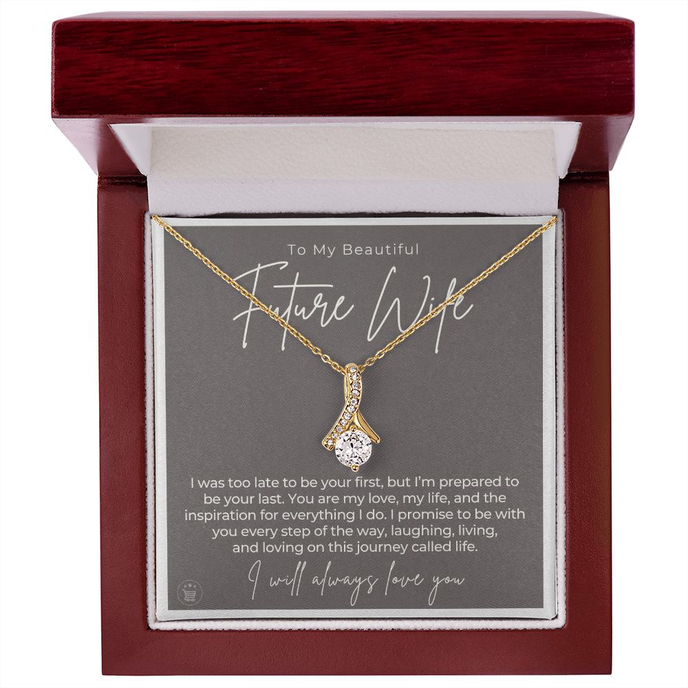 Future Wife, Mrs. Gift | Every Step Necklace 0644T11