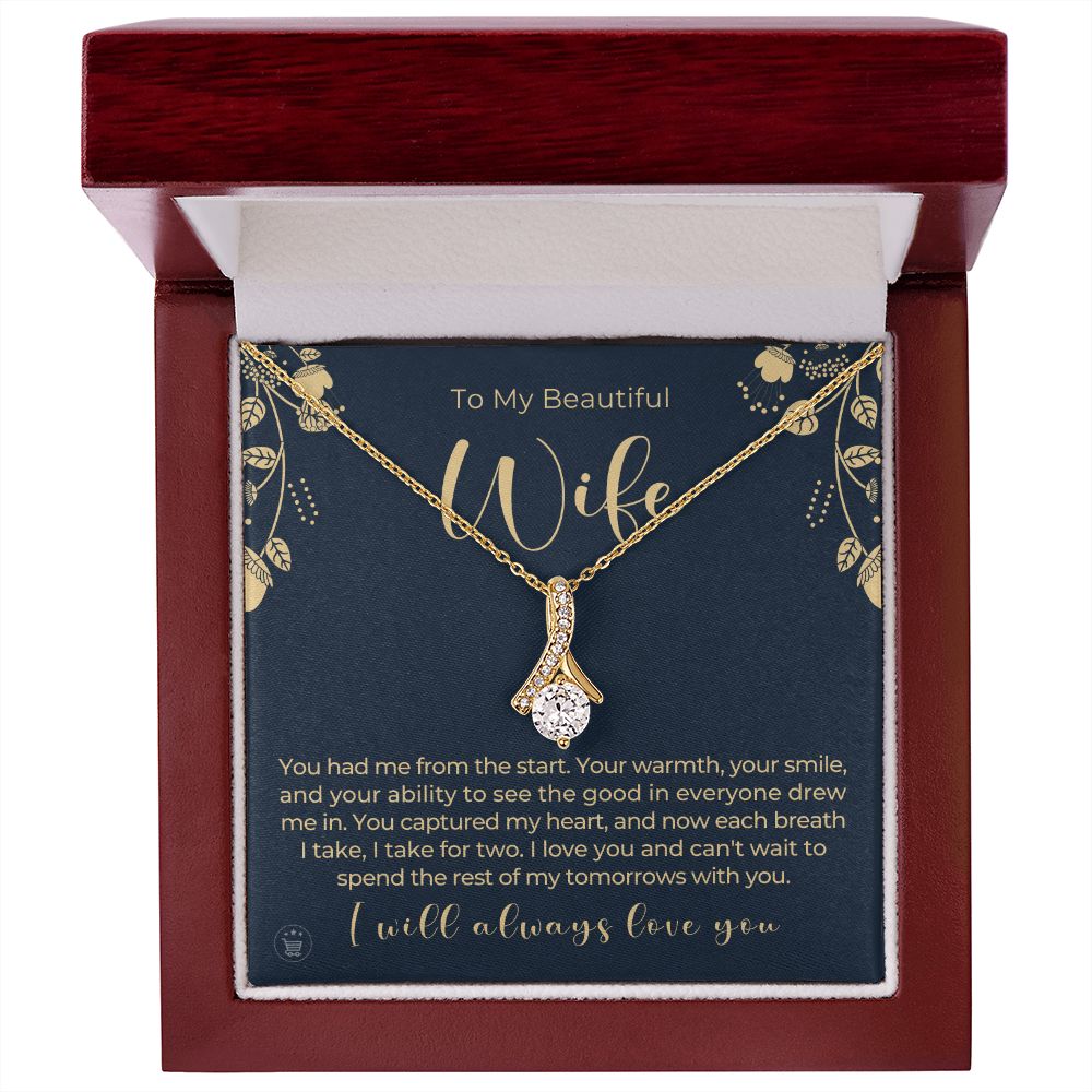 Gift For Wife | Every Step Necklace 0645T9