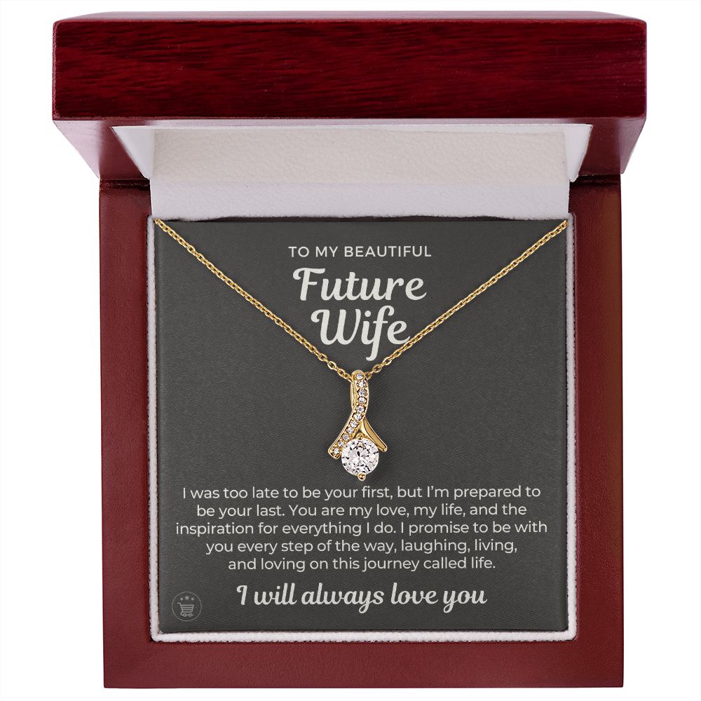 Future Wife, Mrs. Gift | Every Step Necklace 0644T3