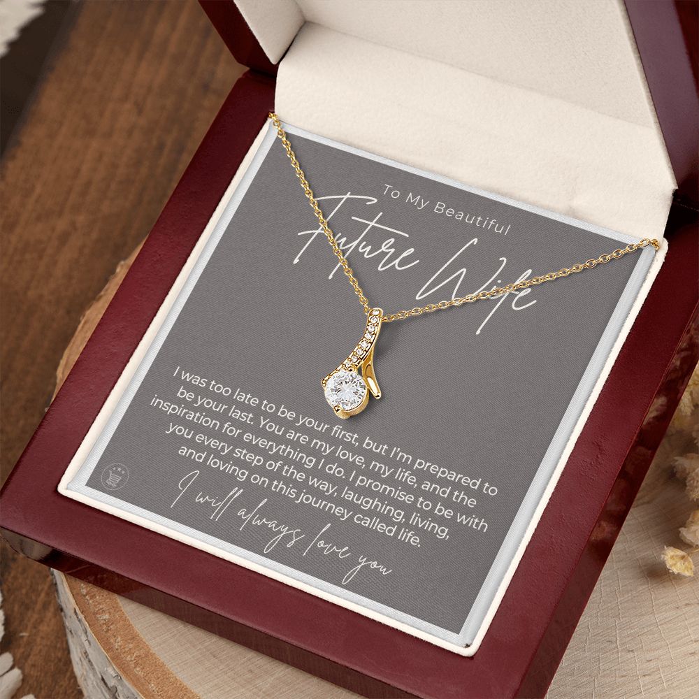 Future Wife, Mrs. Gift | Every Step Necklace 0644T11