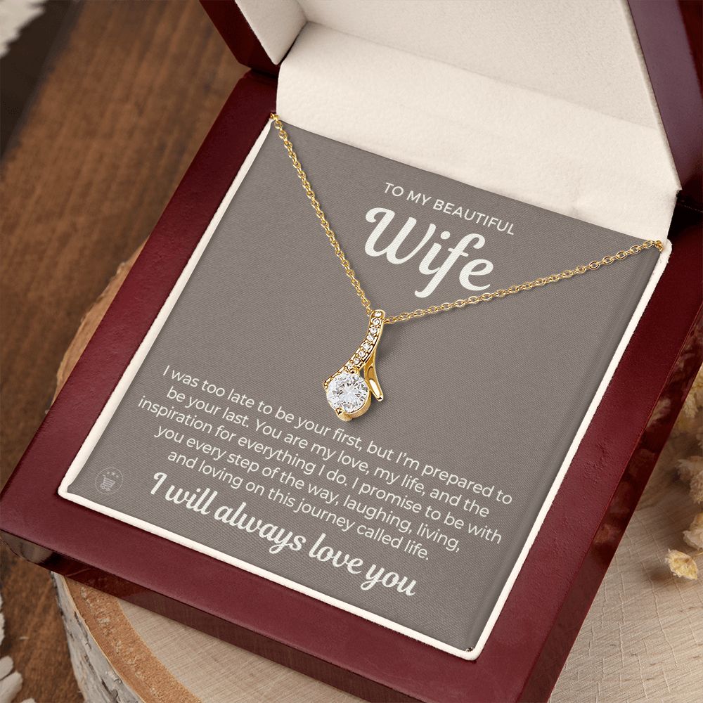 Gift For Wife | Every Step Necklace 0645T2