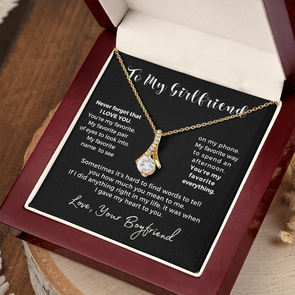 Gift For Girlfriend | My Heart Necklace 0776T1A