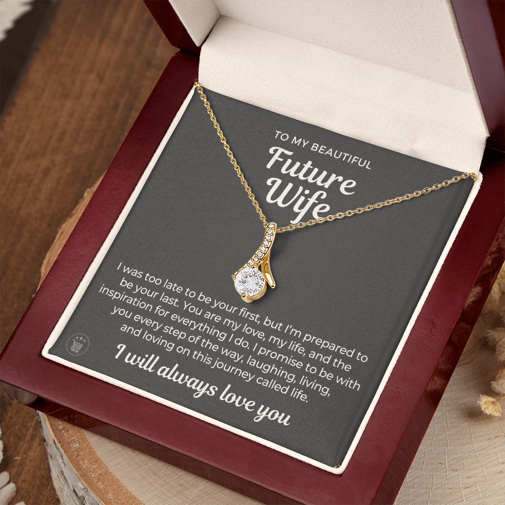 Future Wife, Mrs. Gift | Every Step Necklace 0644T3