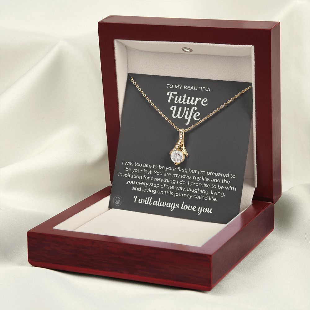 Future Wife, Mrs. Gift | Every Step Necklace 0644T3