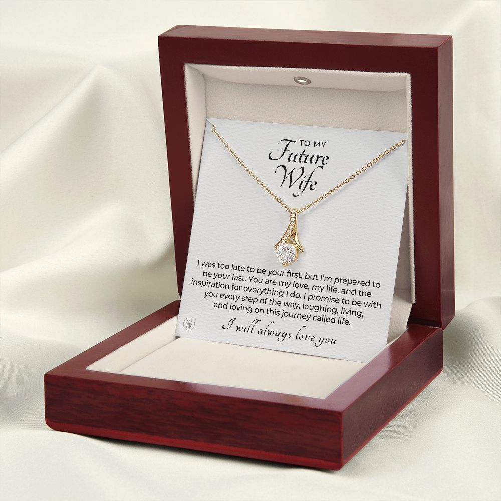 Future Wife, Mrs. Gift | Every Step Necklace 0644T1