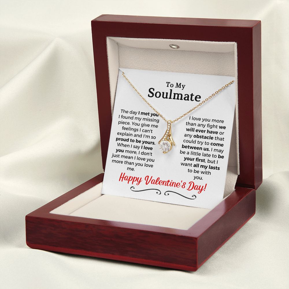 Soulmate Gift | Proud To Be Yours - Valentine Gift Necklace 0738T2A