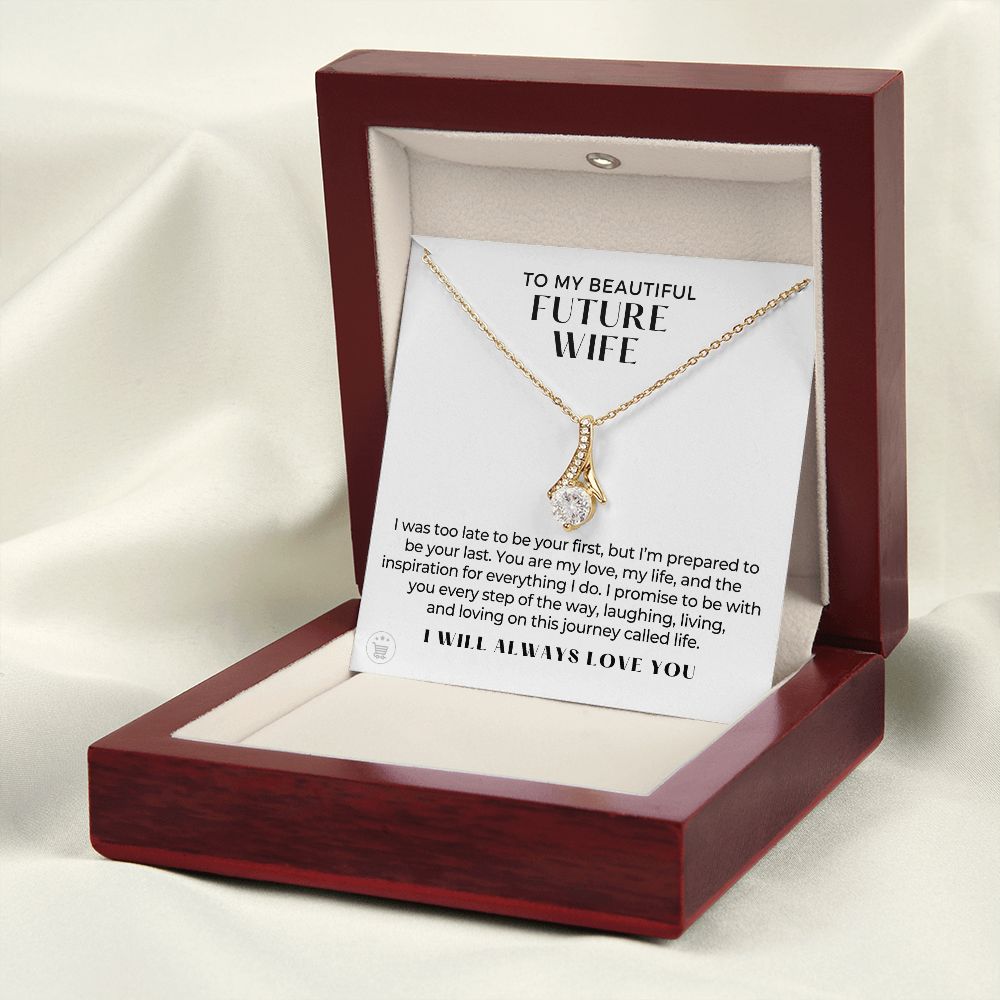 Future Wife, Mrs. Gift | Every Step Necklace 0644T4