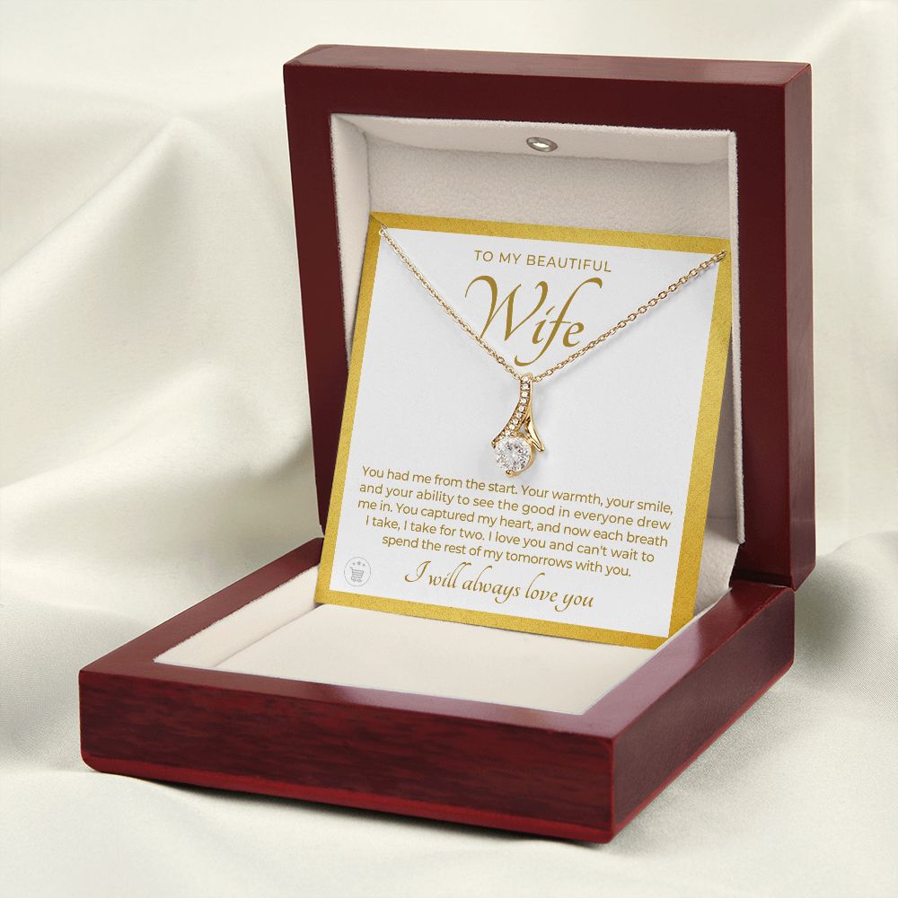 Gift For Wife | Each Breath Necklace 0642T5