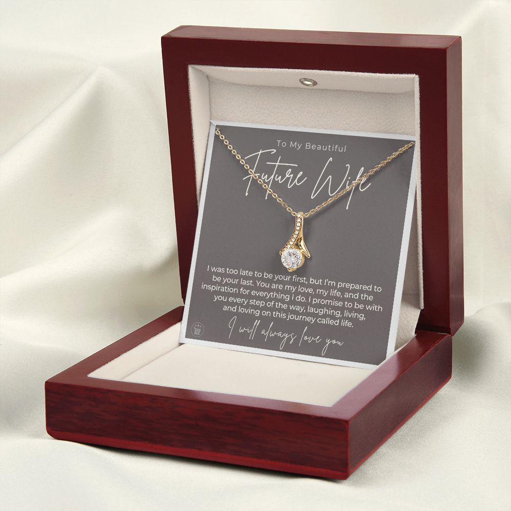 Future Wife, Mrs. Gift | Every Step Necklace 0644T11