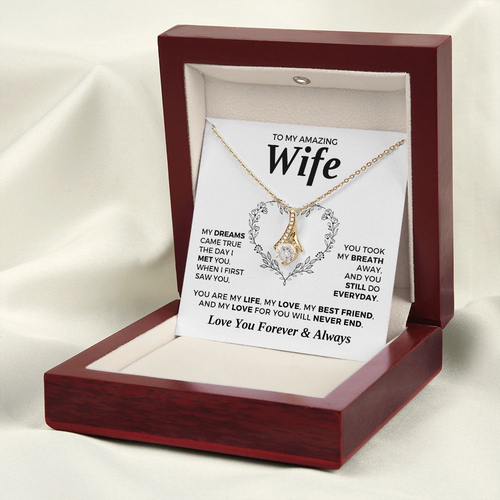 Gift For Wife | Dreams Came True Necklace 0742T5A