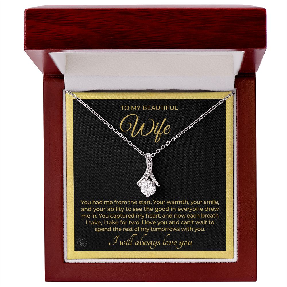 Gift For Wife | Each Breath Necklace 0642T6