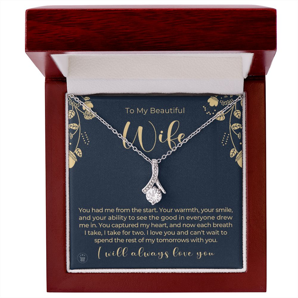 Gift For Wife | Every Step Necklace 0645T9