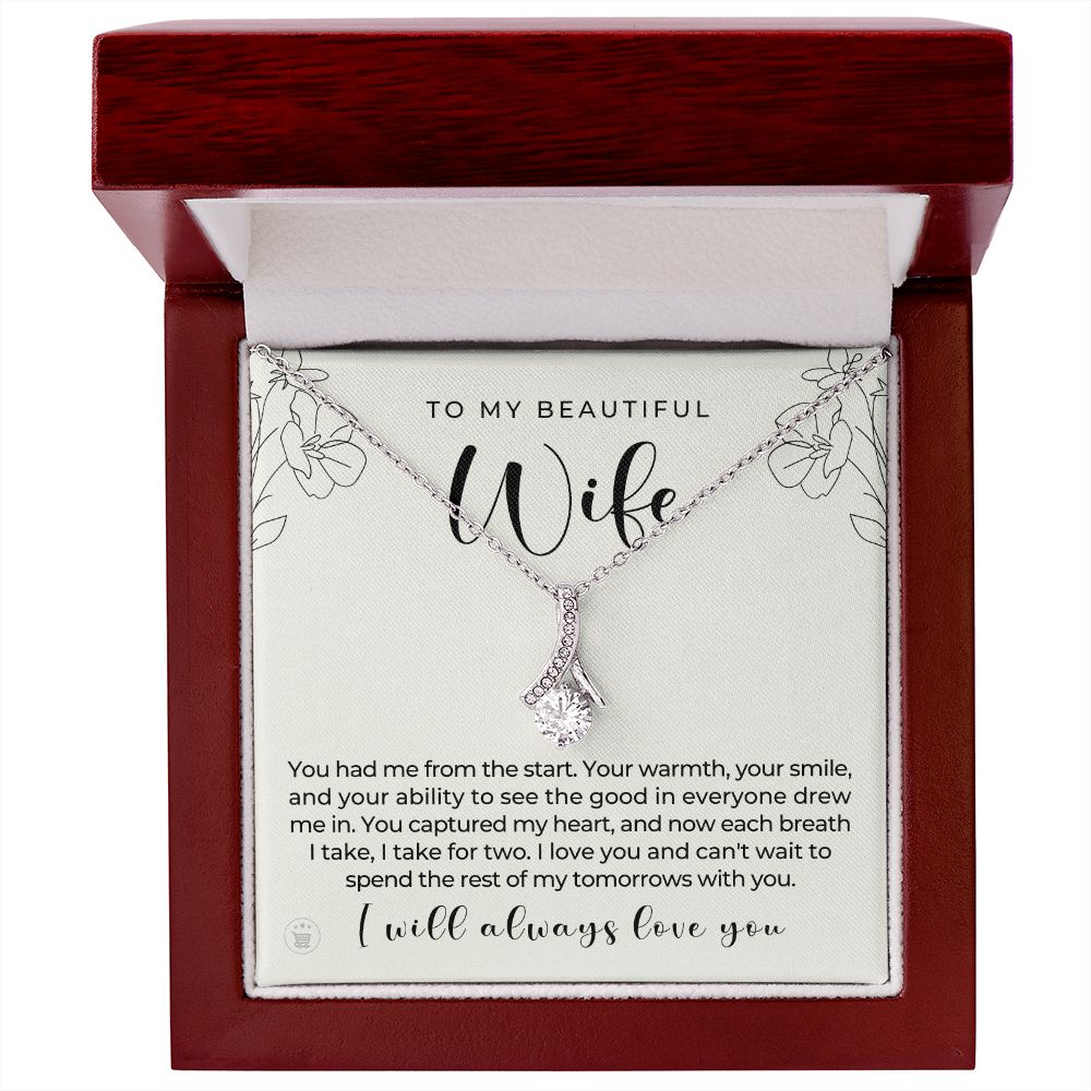 Gift For Wife | Every Step Necklace 0645T8