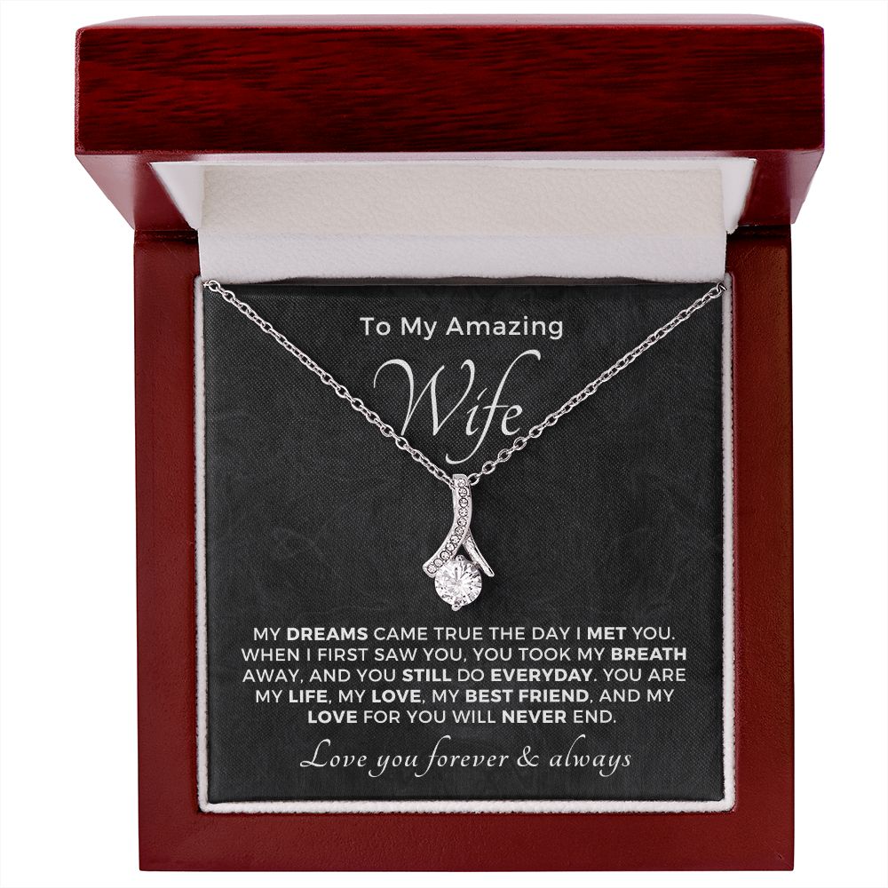 Gift For Wife | Dreams Came True Necklace 0742T1A