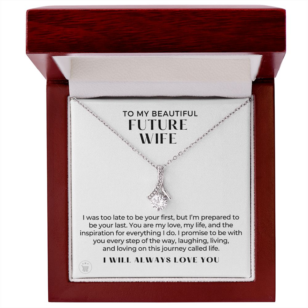 Future Wife, Mrs. Gift | Every Step Necklace 0644T4