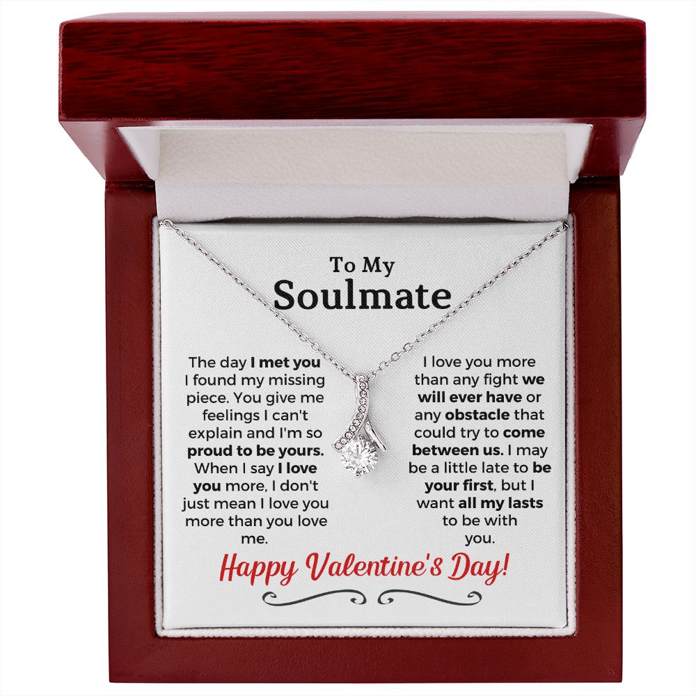 Soulmate Gift | Proud To Be Yours - Valentine Gift Necklace 0738T2A