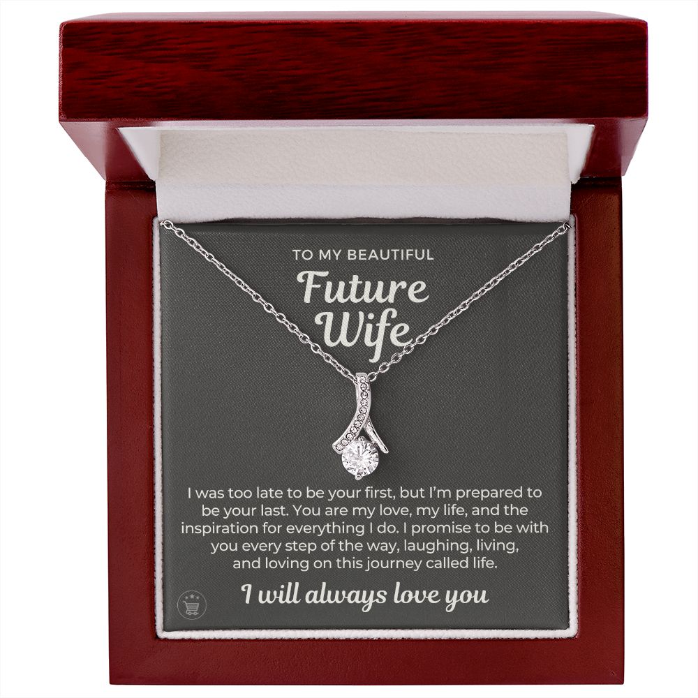 Future Wife, Mrs. Gift | Every Step Necklace 0644T3