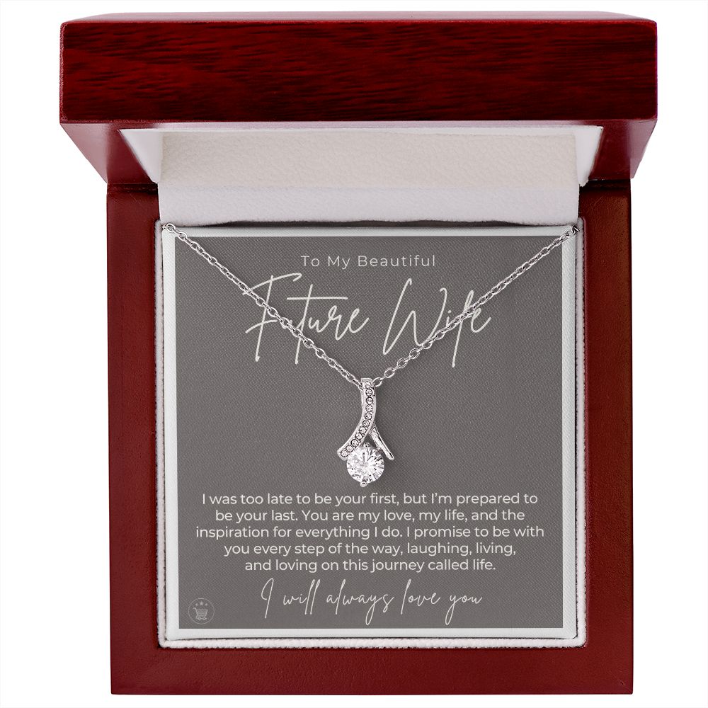 Future Wife, Mrs. Gift | Every Step Necklace 0644T11