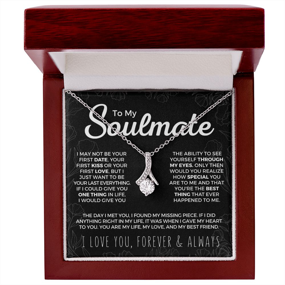 Soulmate Gift | My Life, Love & Best Friend Necklace 0774T1A