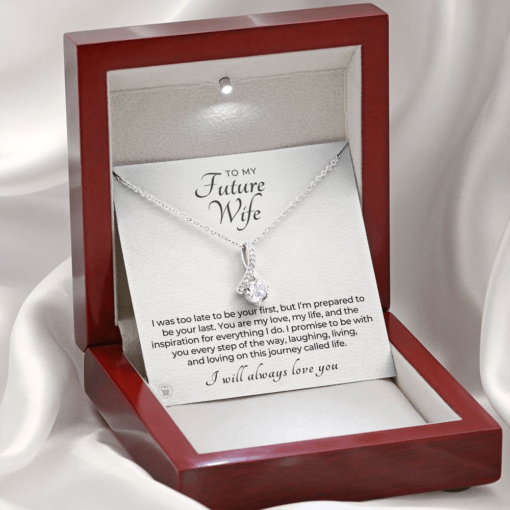 Future Wife, Mrs. Gift | Every Step Necklace 0644T1