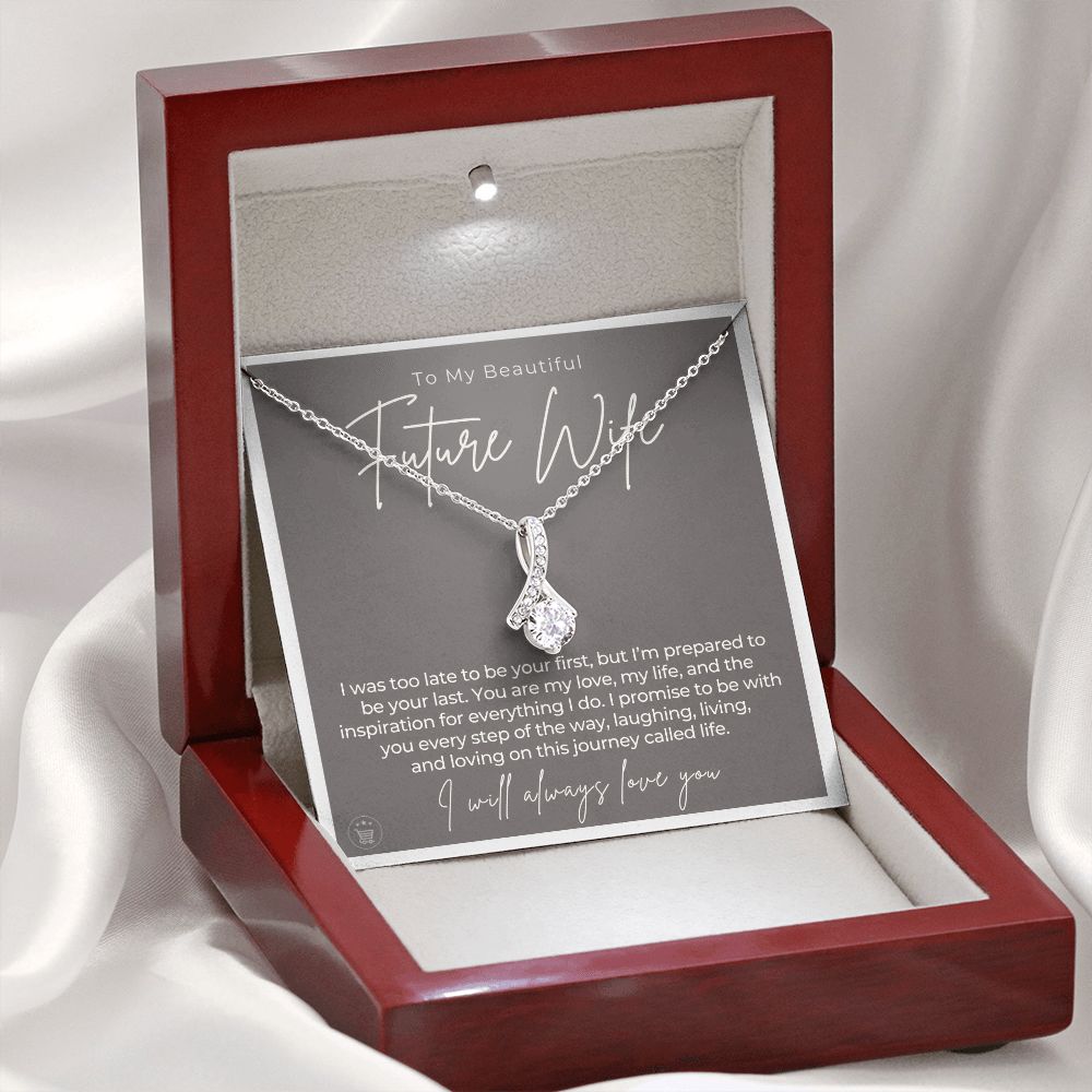 Future Wife, Mrs. Gift | Every Step Necklace 0644T11