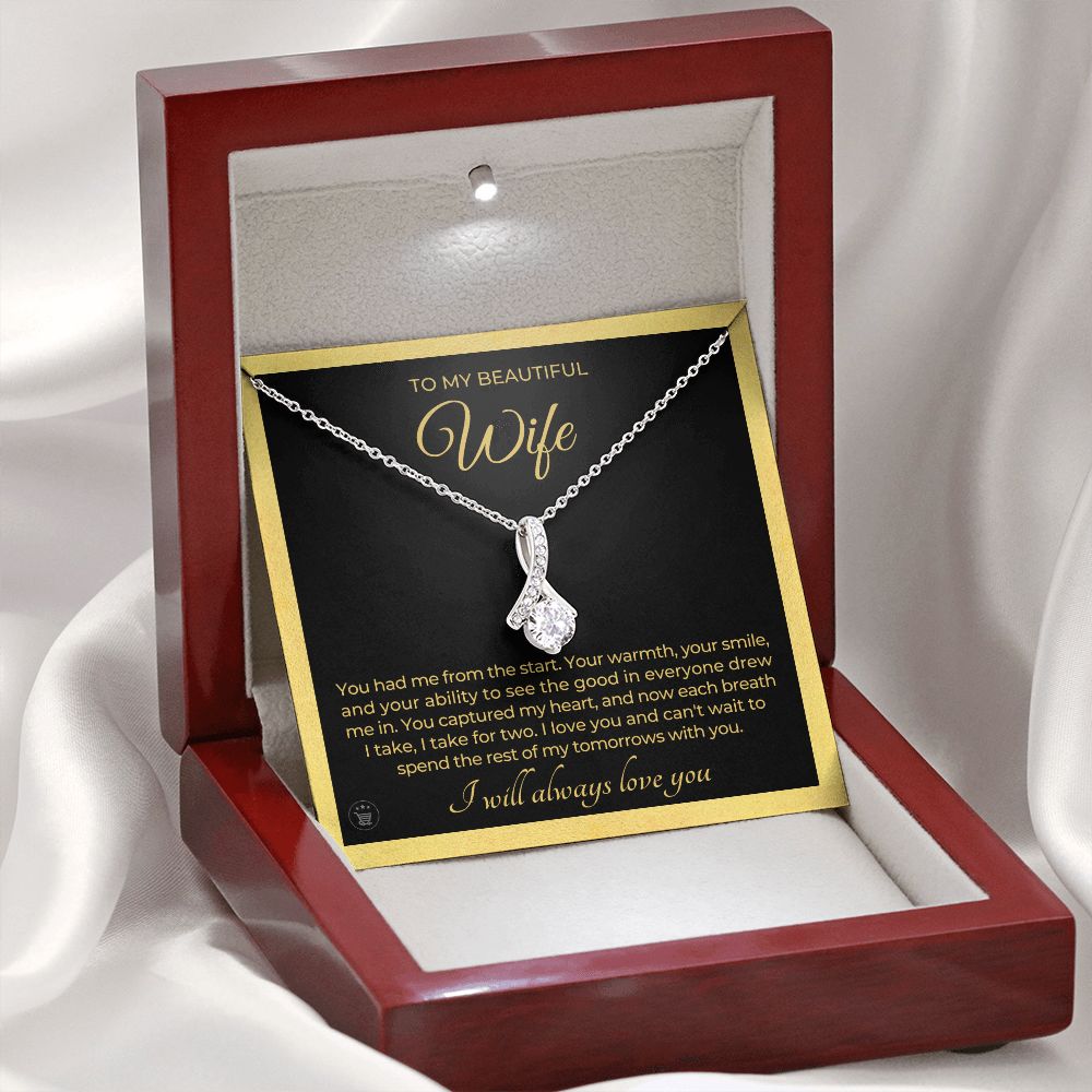 Gift For Wife | Each Breath Necklace 0642T6