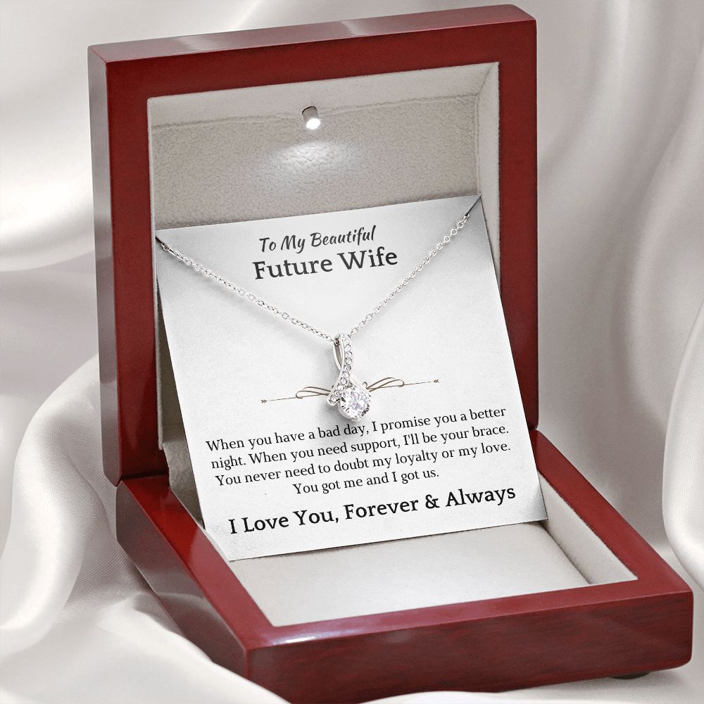 Future Wife, Mrs. Gift | I Love You Necklace 0733T1A