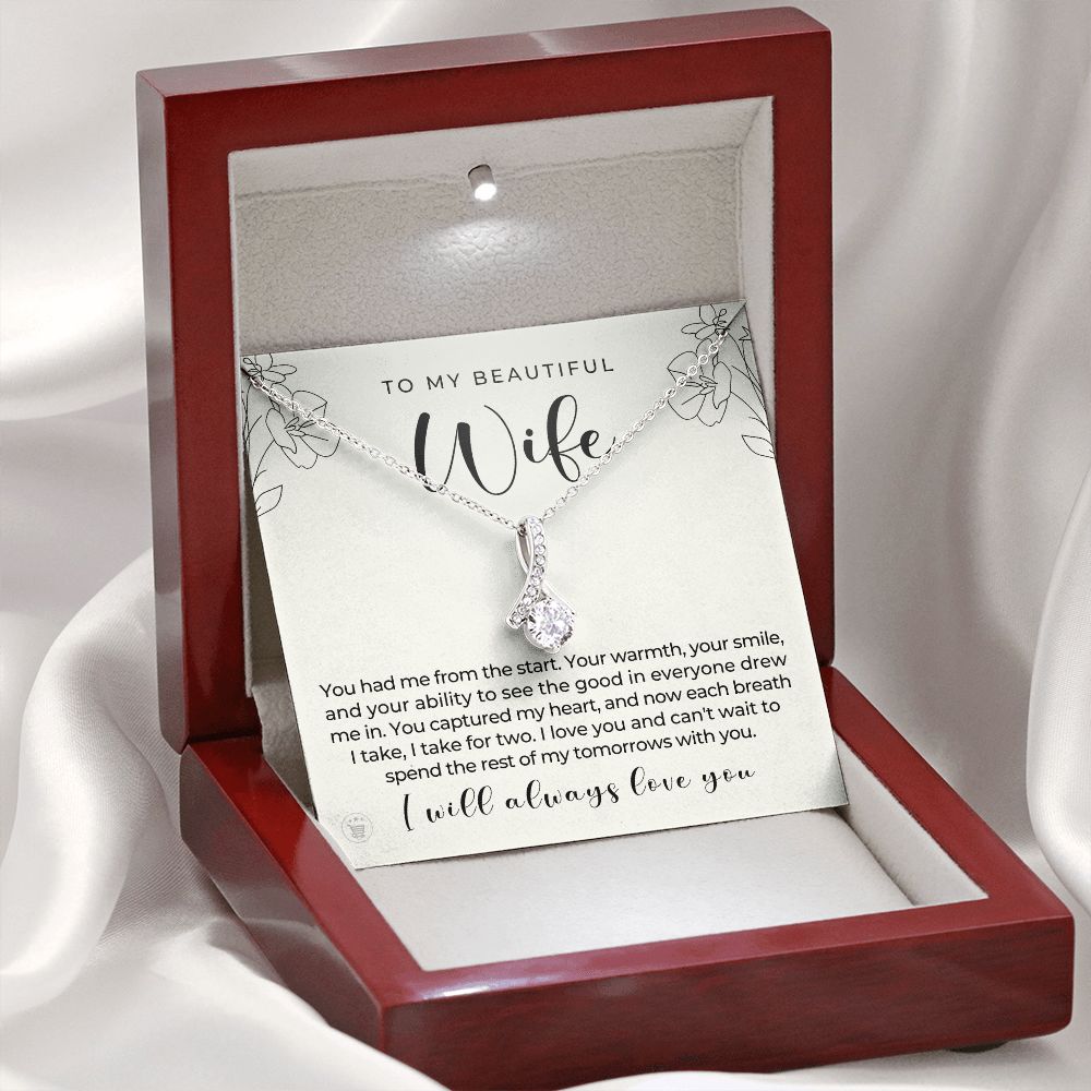 Gift For Wife | Every Step Necklace 0645T8