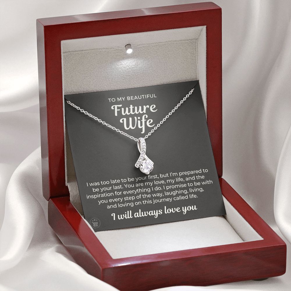 Future Wife, Mrs. Gift | Every Step Necklace 0644T3