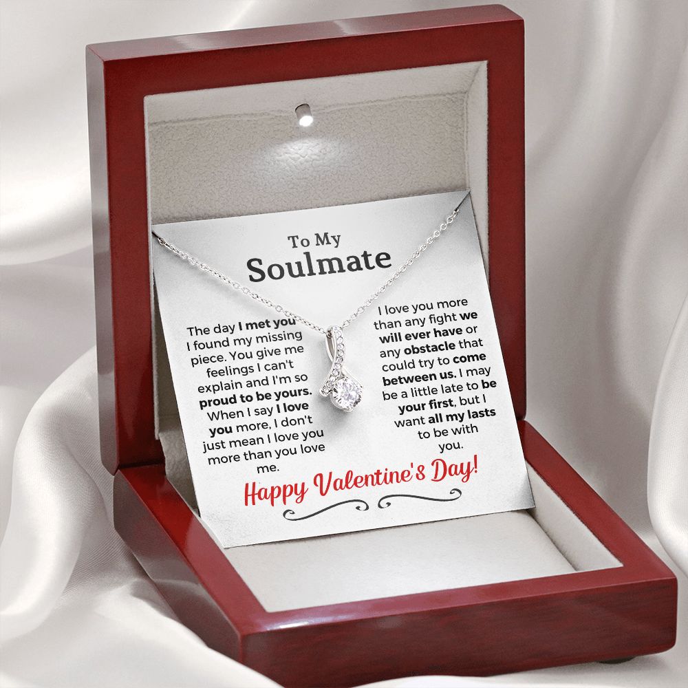 Soulmate Gift | Proud To Be Yours - Valentine Gift Necklace 0738T2A
