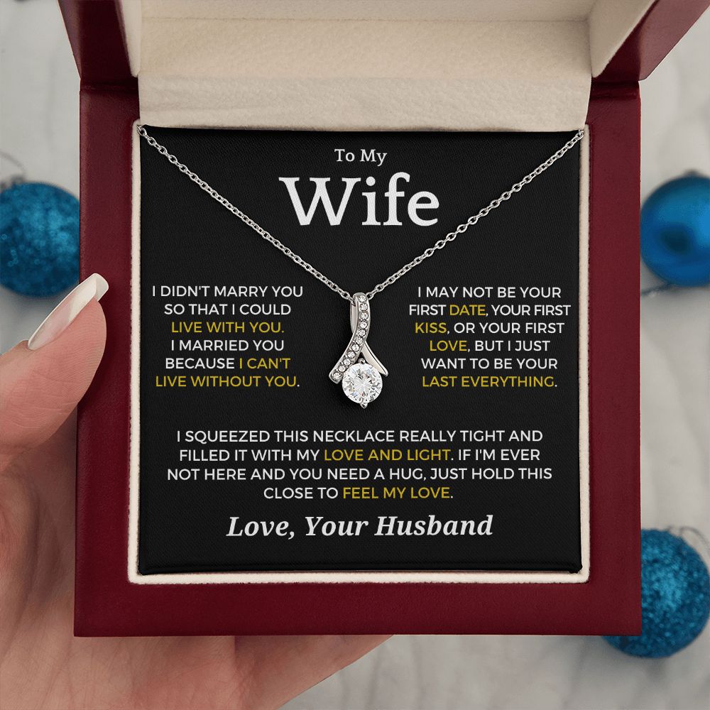 Gift For Wife | Last Everything Necklace 0774T1A