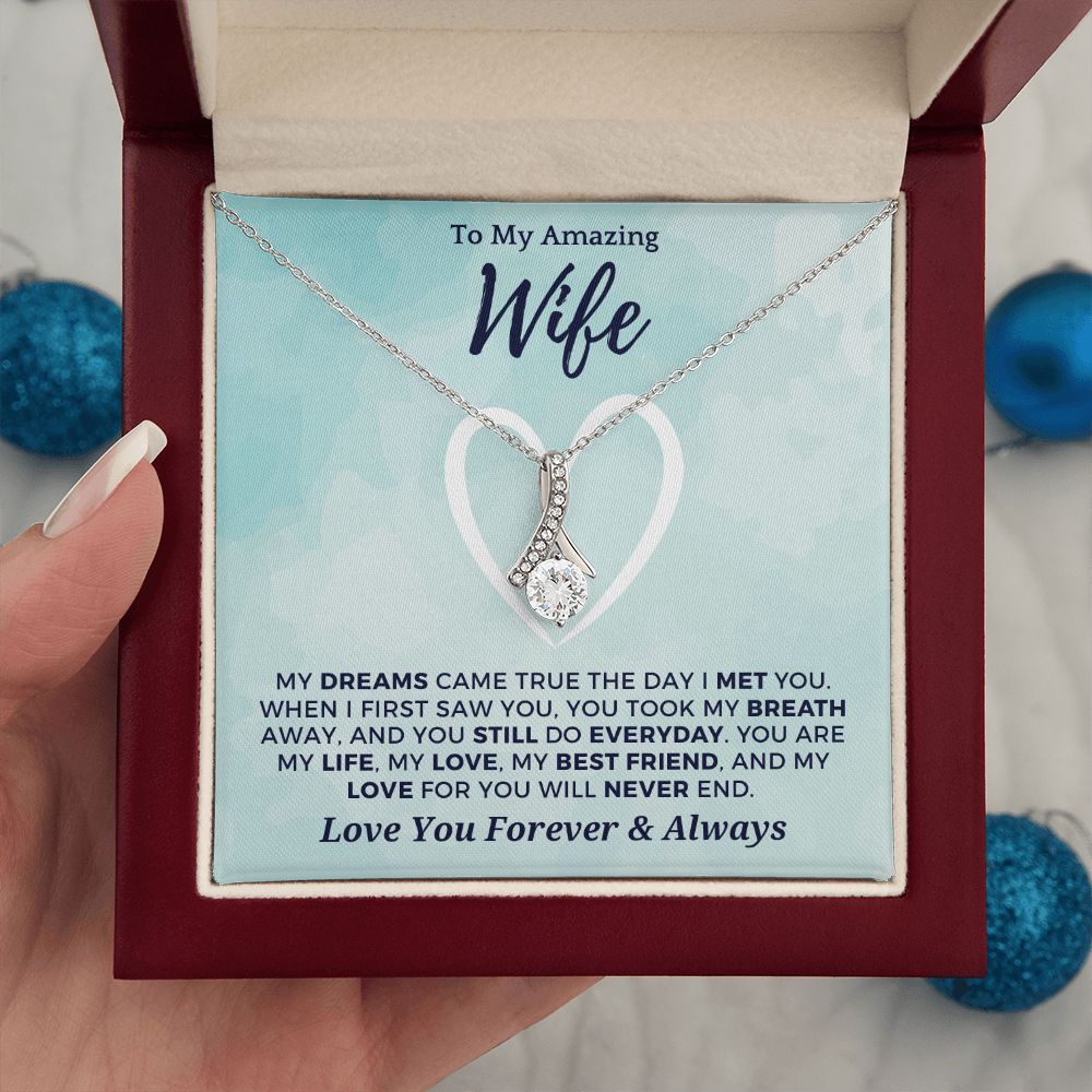 Gift For Wife | Dreams Came True Necklace 0742T9A
