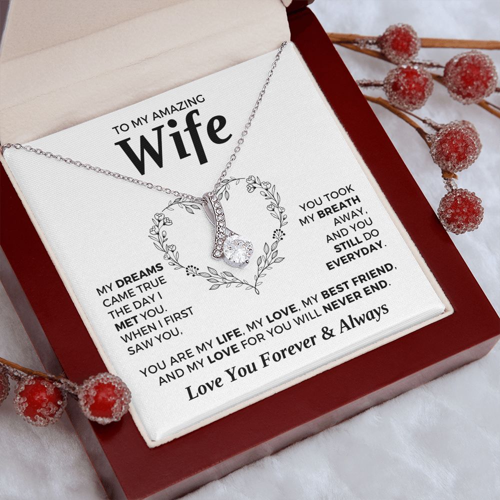 Gift For Wife | Dreams Came True Necklace 0742T5A