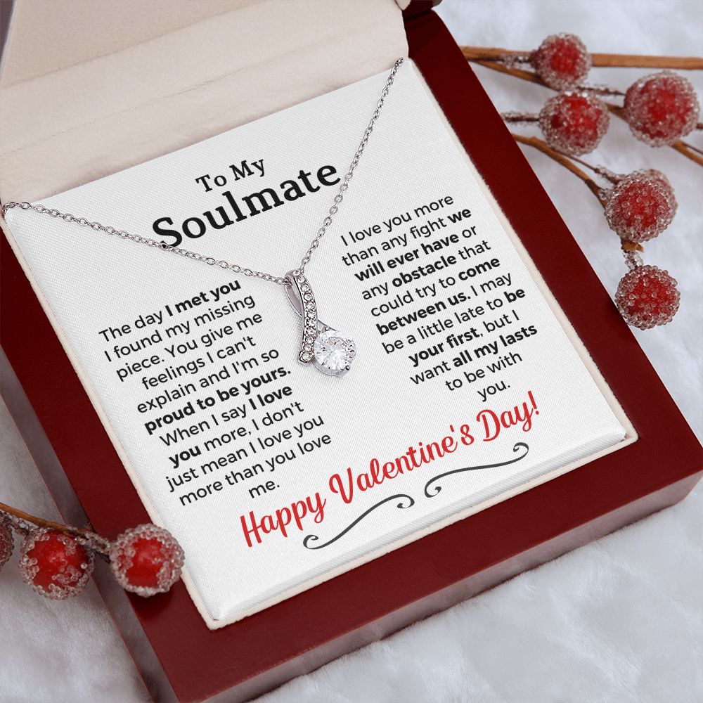 Soulmate Gift | Proud To Be Yours - Valentine Gift Necklace 0738T2A