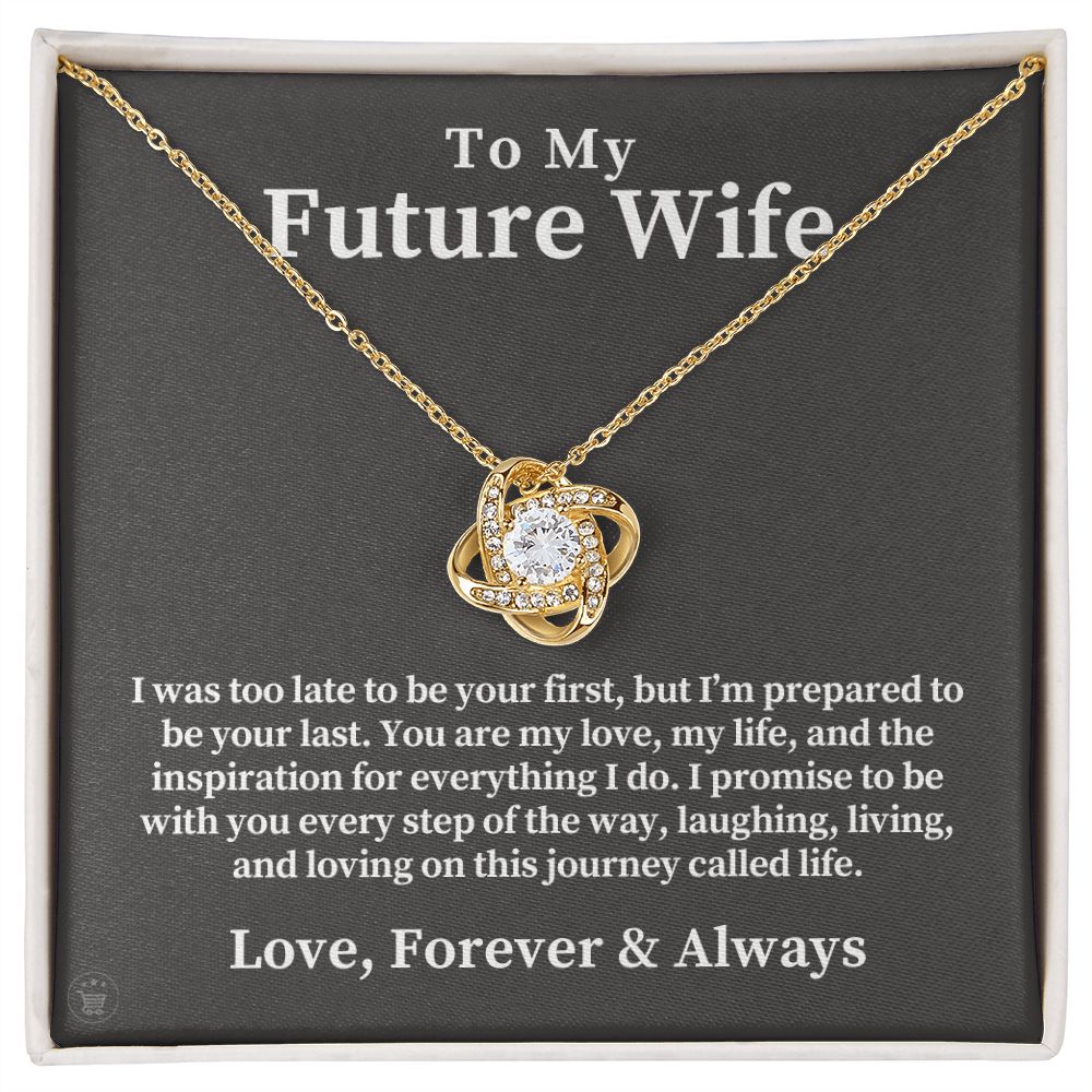 Future Wife, Mrs. Gift | Every Step Necklace 0715T6