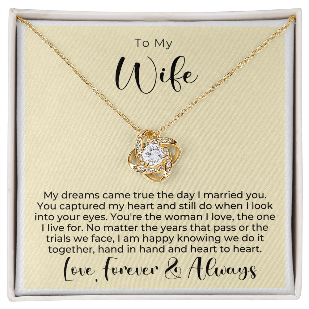 Gift For Wife | I Live For Necklace 0719T5