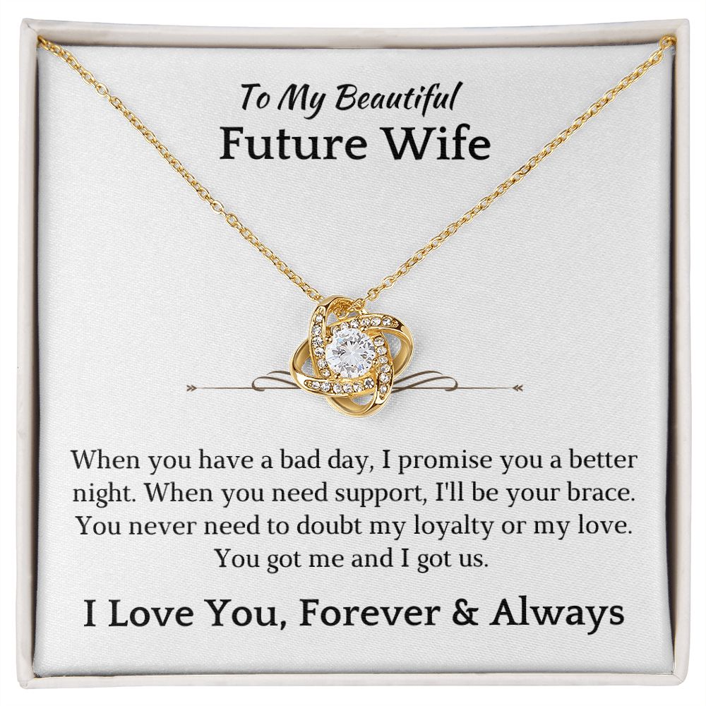 Future Wife, Mrs. Gift | I Love You Necklace 0733T1L