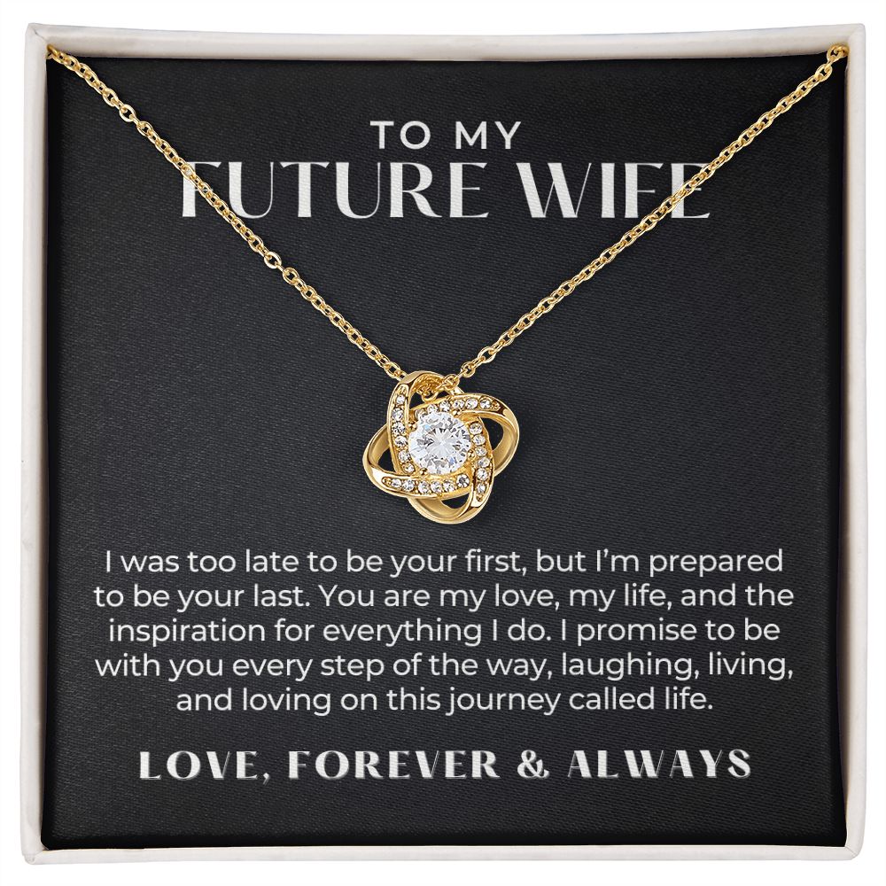 Future Wife, Mrs. Gift | Every Step Necklace 0715T8