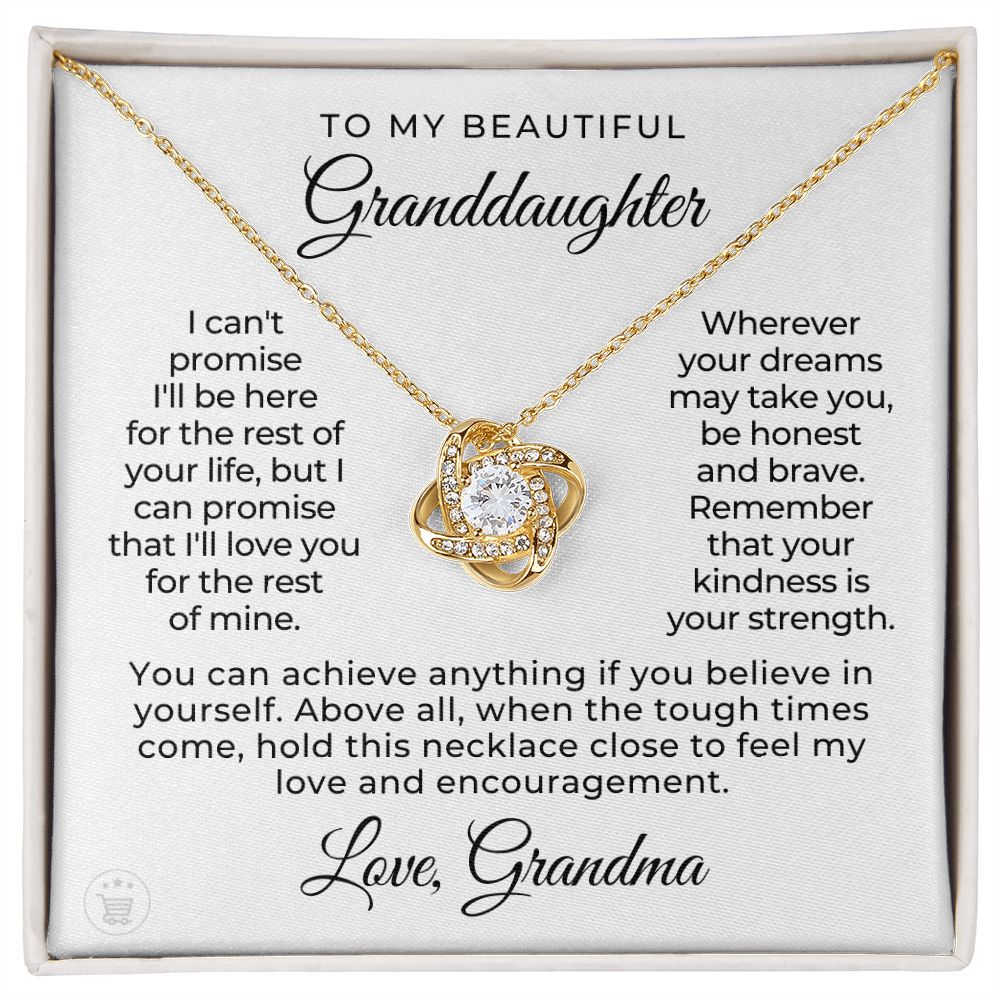 Granddaughter Gift | My Promise Necklace  0546T21