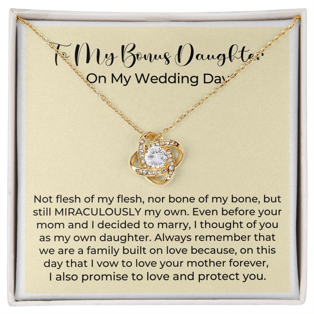 Stepdaughter Wedding Gift | On This Day Necklace 0555T8