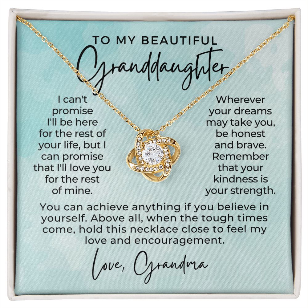 Granddaughter Gift | My Promise Necklace  0546T20