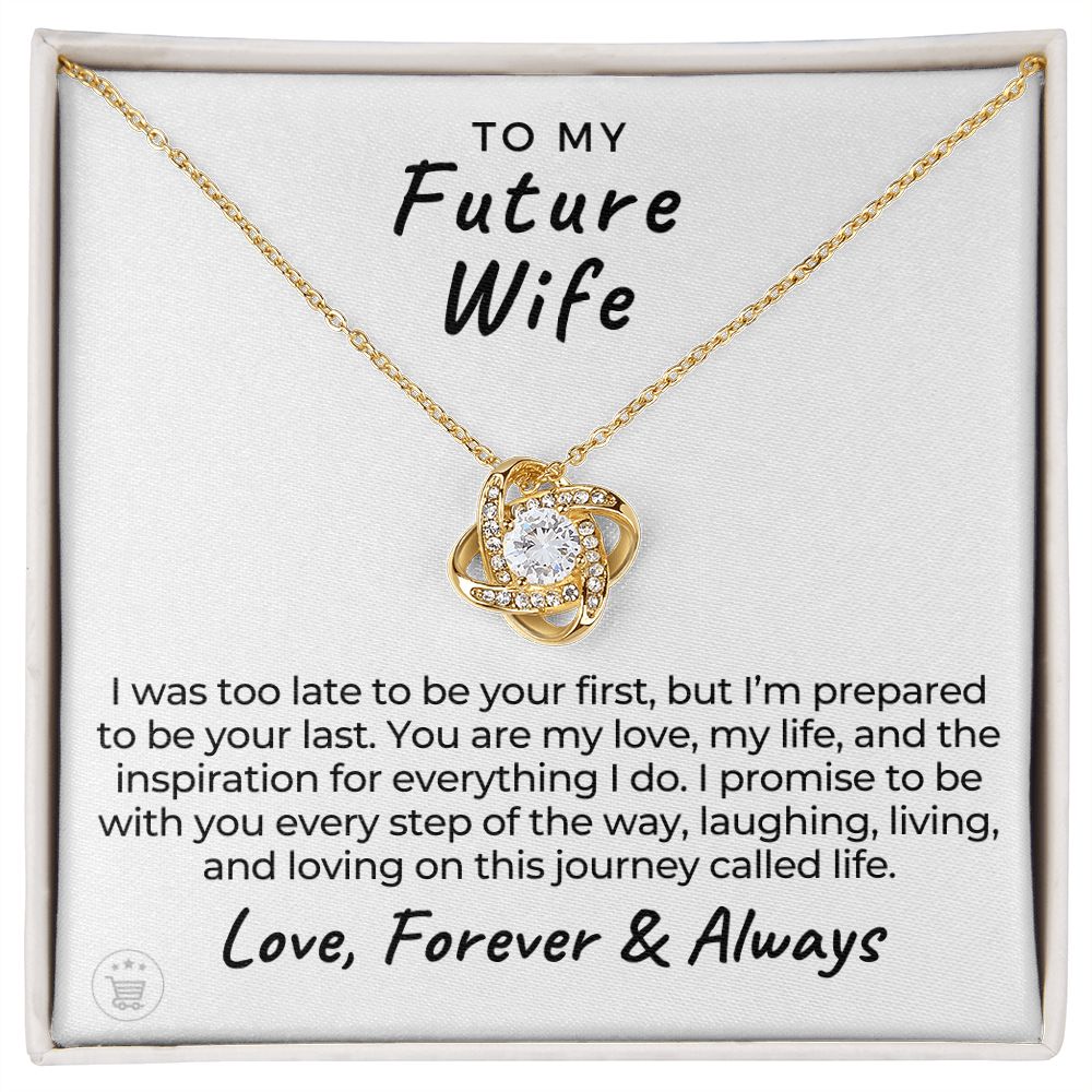 Future Wife, Mrs. Gift | Every Step Necklace 0715T10