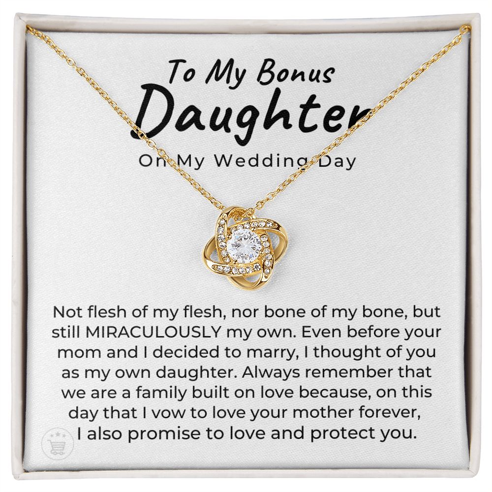 Stepdaughter Wedding Gift | On This Day Necklace 0555T12